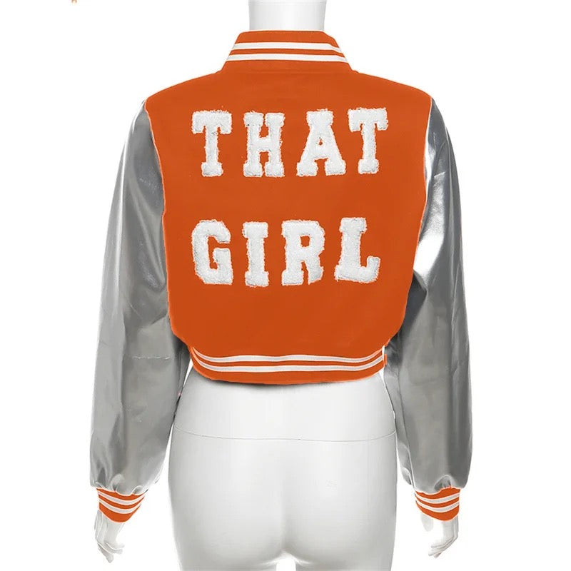 “That Girl” Varsity Jacket