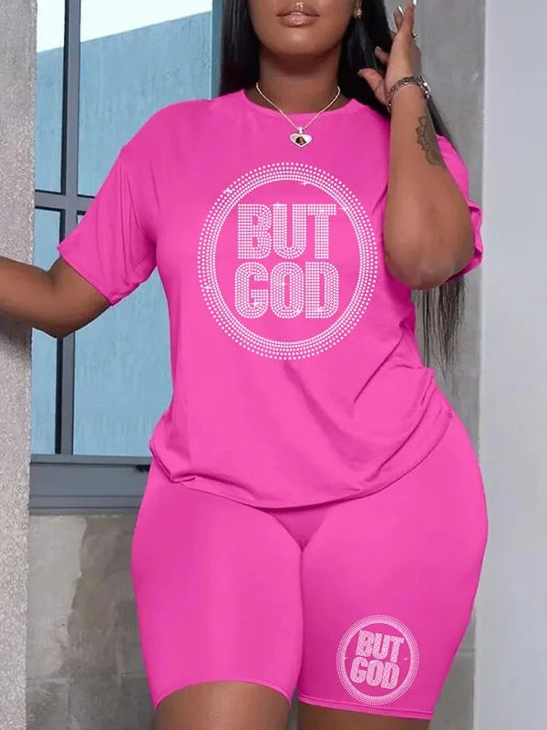 But God - Biker Shorts Set
