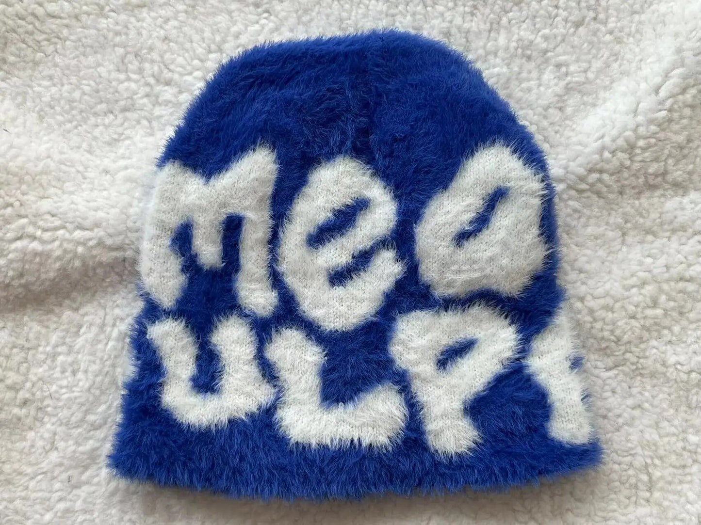 Winter Beanies Mea Culpas Furry Style Y2K Skullies Kpop Knitted Hat Cashmere