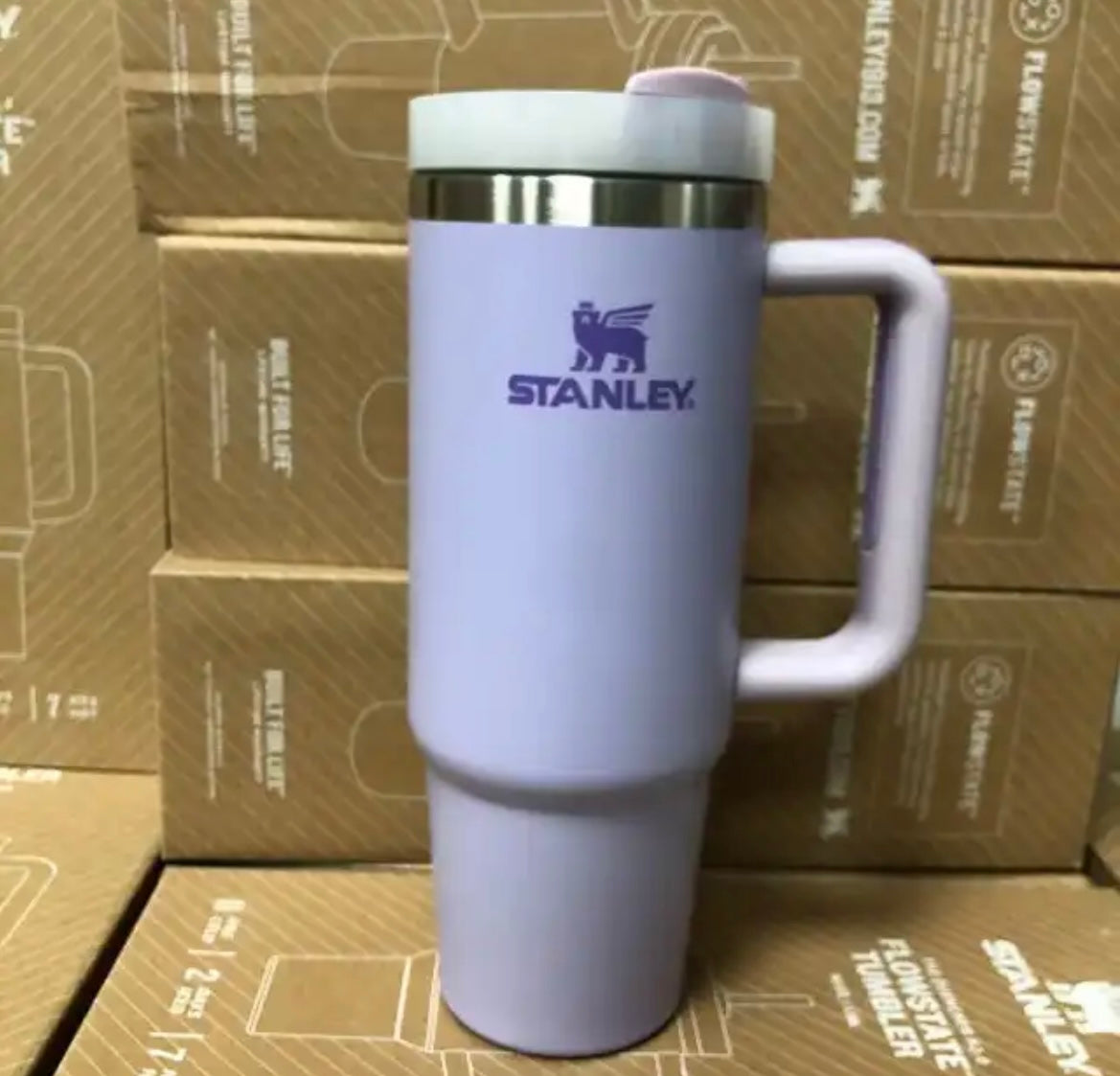 Stanley 40 oz Stainless Steel H2.0 FlowState Quencher Tumbler