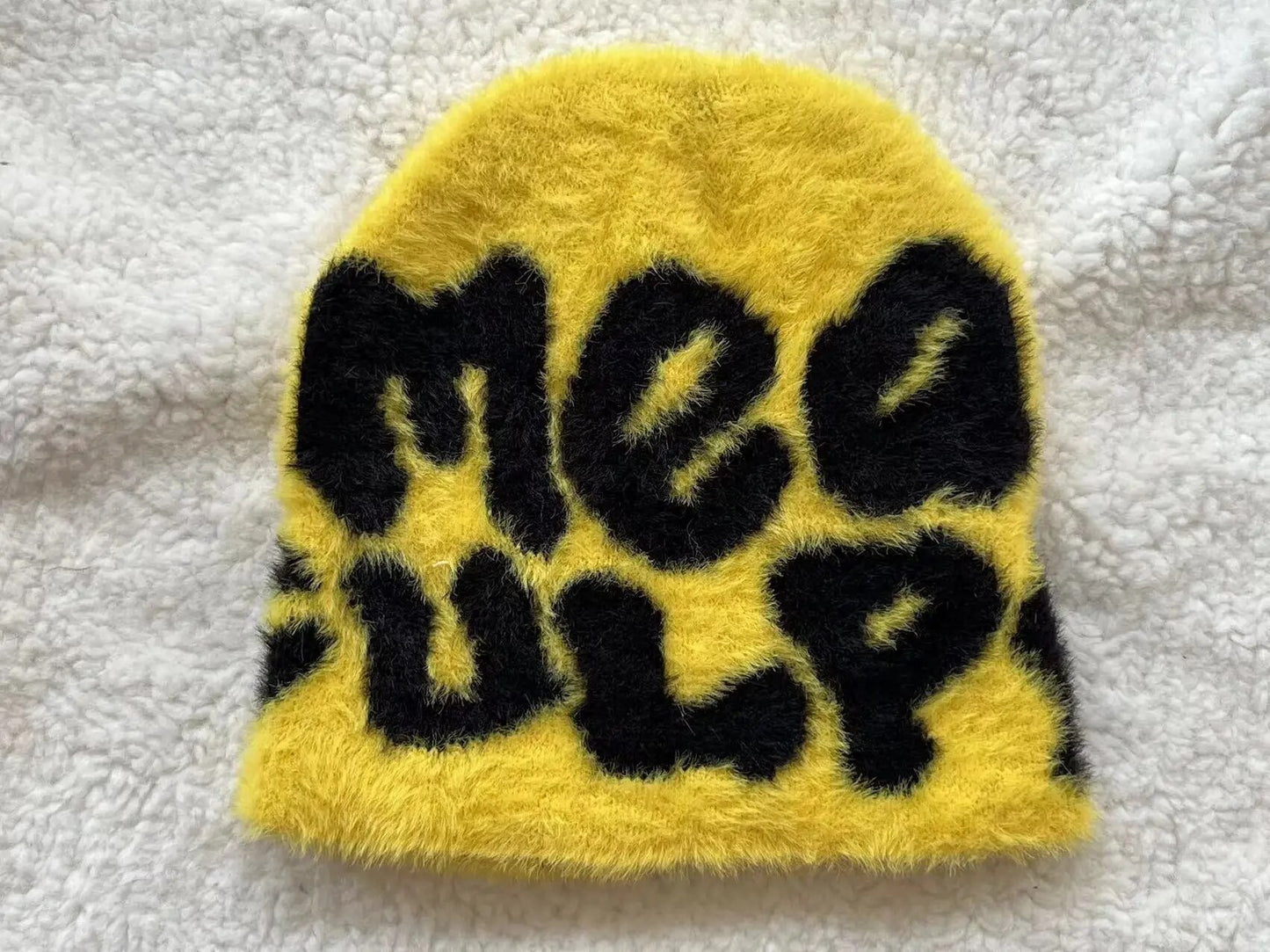 Winter Beanies Mea Culpas Furry Style Y2K Skullies Kpop Knitted Hat Cashmere