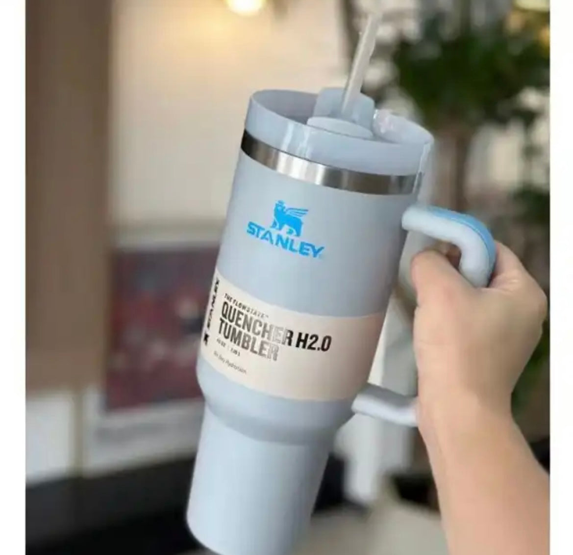 Stanley 40 oz Stainless Steel H2.0 FlowState Quencher Tumbler