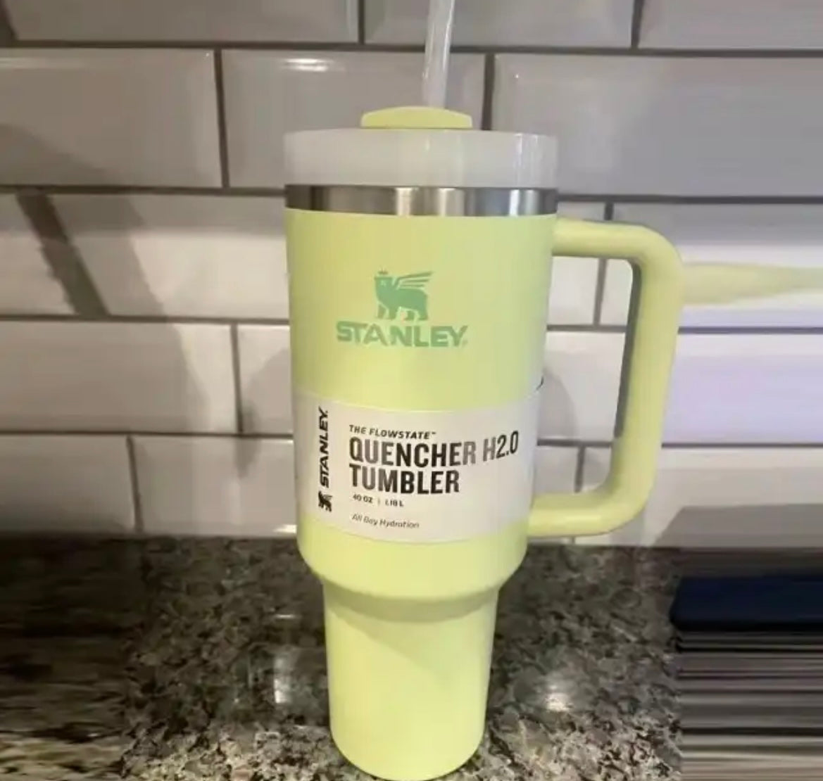 Stanley 40 oz Stainless Steel H2.0 FlowState Quencher Tumbler