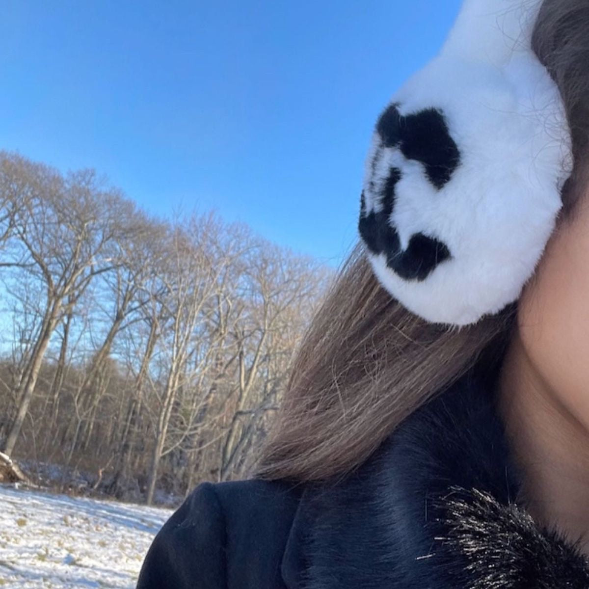CC Oversized Fur Earmuffs