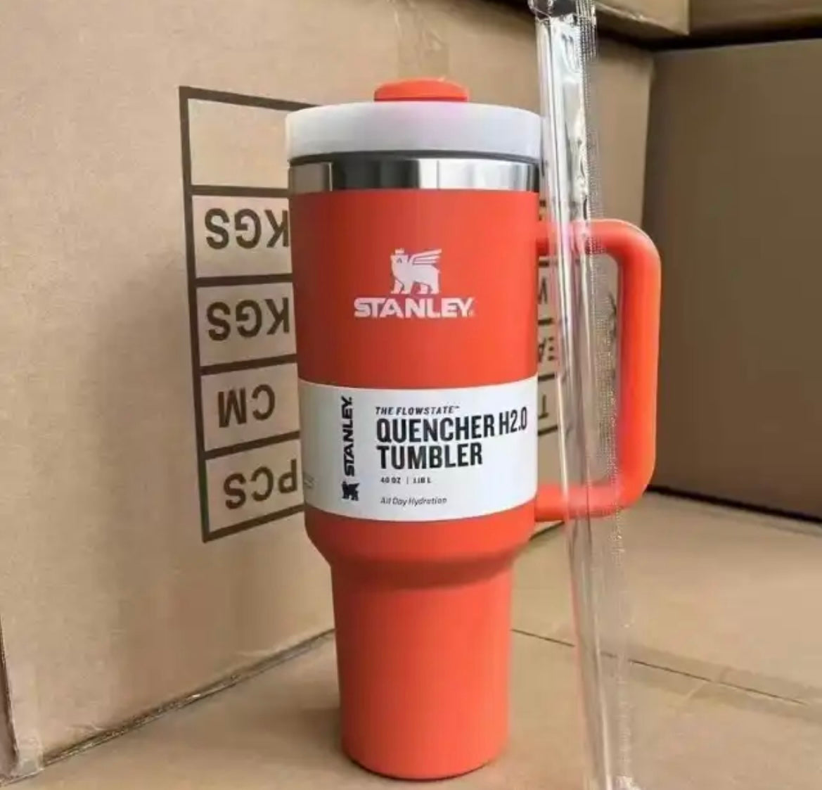 Stanley 40 oz Stainless Steel H2.0 FlowState Quencher Tumbler