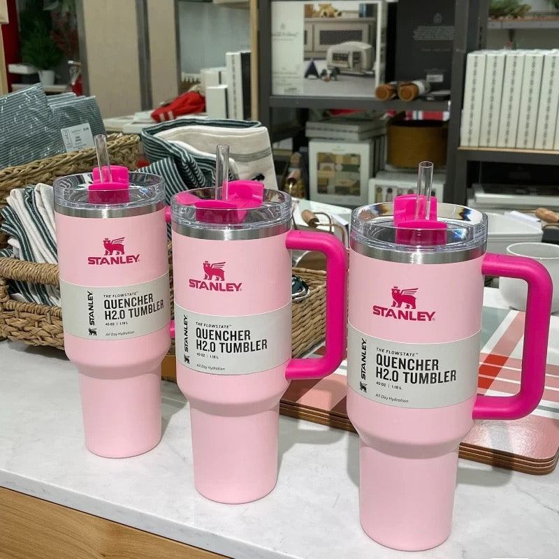 Stanley 40 oz Stainless Steel H2.0 FlowState Quencher Tumbler