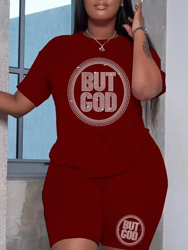 But God - Biker Shorts Set