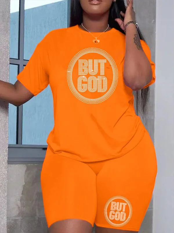 But God - Biker Shorts Set